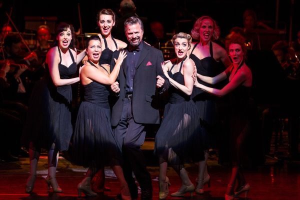 Tim Flavin and Arts Ed Music Theatre students Photo