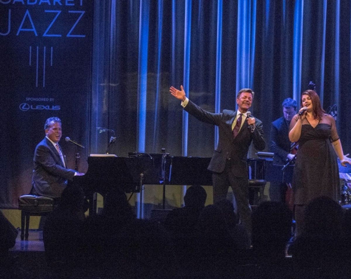 Billy Stritch, Jim Caruso, Jane Monheit at 