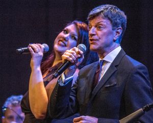 Jim Caruso, Jane Monheit Photo