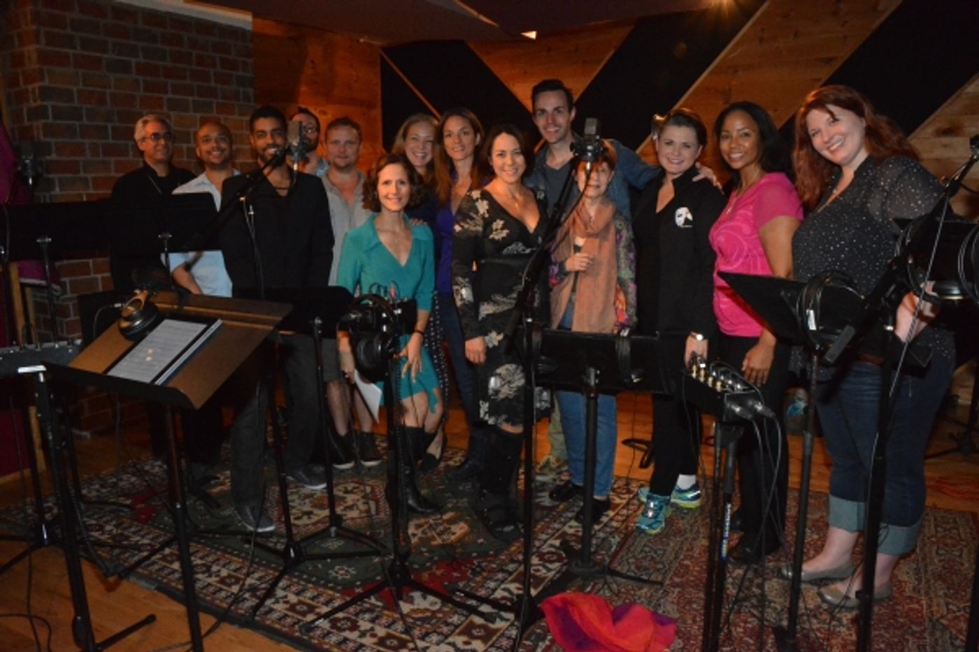 Exclusive Photo Coverage: THE PHANTOM OF THE OPERA Cast Sings a Christmas Classic for Carols For A Cure Image
