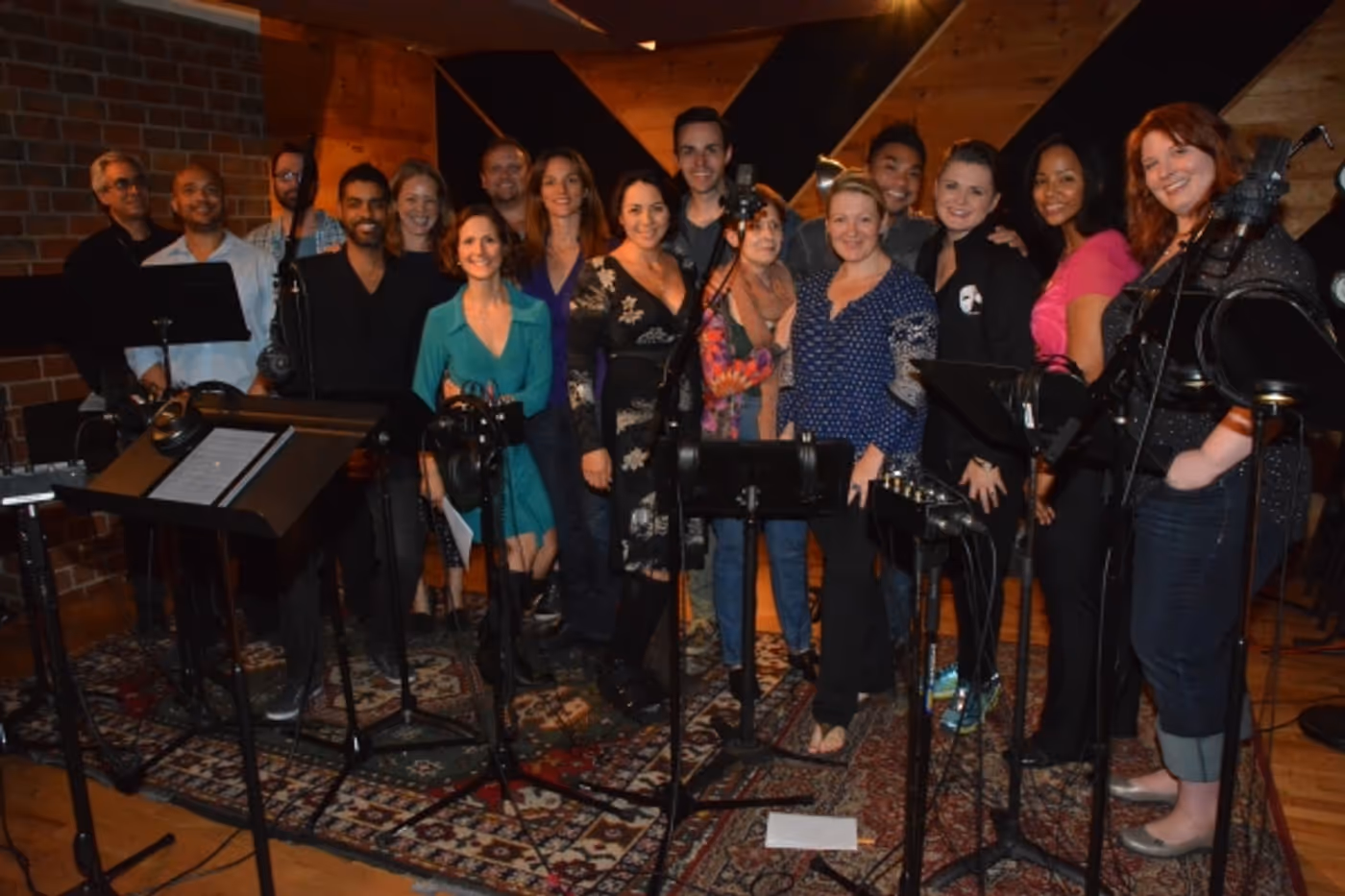 Exclusive Photo Coverage: THE PHANTOM OF THE OPERA Cast Sings a Christmas Classic for Carols For A Cure Image
