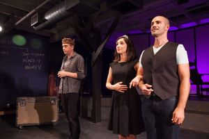 David Melville, Erika Soto and Sam Breen Photo