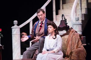 Joseph Fuqua (Henry Higgins) and Kimberly Hessler (Eliza Doolittle) @ BroadwayWorld Joseph Fuqua (Henry Higgins) and Kimberly Hessler (Eliza Doolittle) Photo