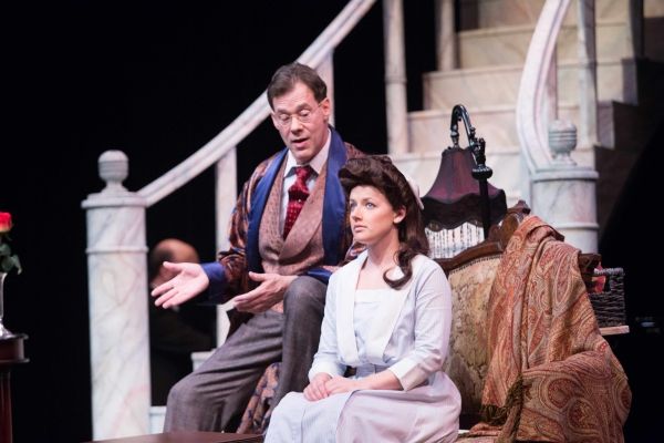 Joseph Fuqua (Henry Higgins) and Kimberly Hessler (Eliza Doolittle) Photo