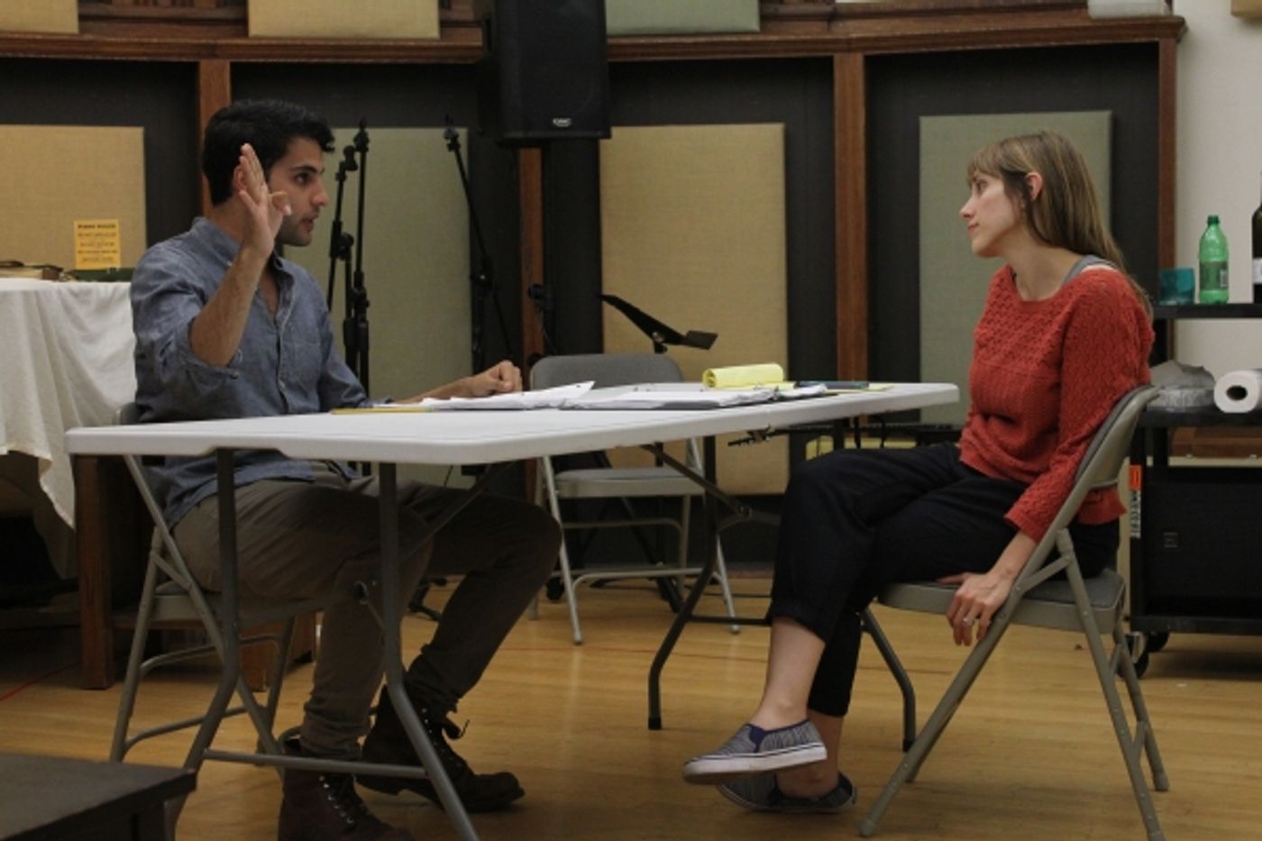Photo Flash: In Rehearsal with Lesser America's THE BACHELORS at Rattlestick Theater  Image