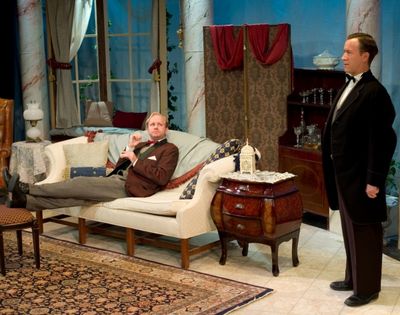 Lenny Banovez as Algernon Moncrief and Greg Oliver Bodine as Lane Photo
