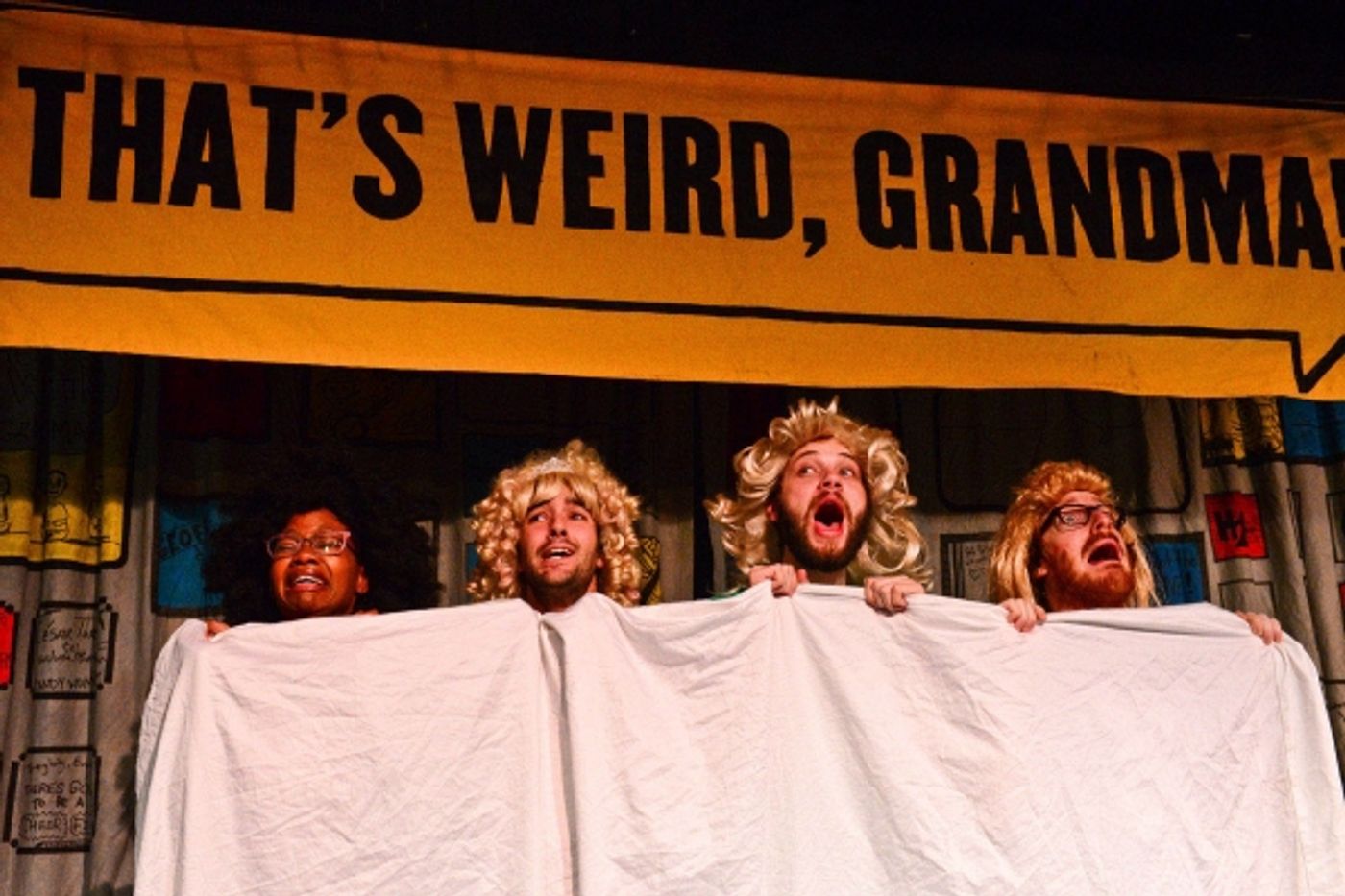 Photo Flash: First Look at Barrel of Monkeys' THAT'S WEIRD, GRANDMA: Stories That Go Bump in the Night  Image