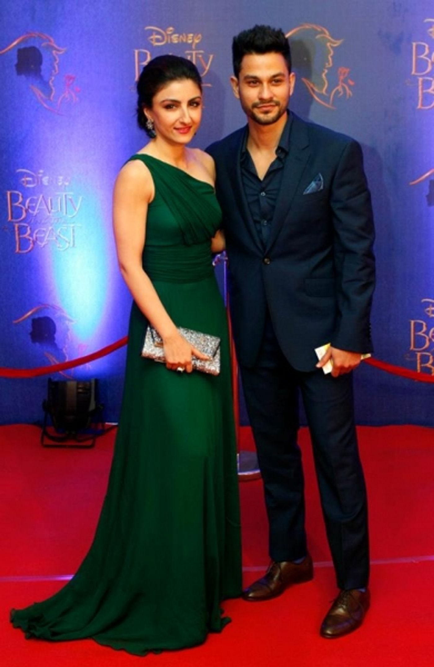 Photo Flash: First Look at Star-Studded Red Carpet Opening of Disney's BEAUTY AND THE BEAST in India - Alan Menken, Madhur Bhandarkar and More!  Image