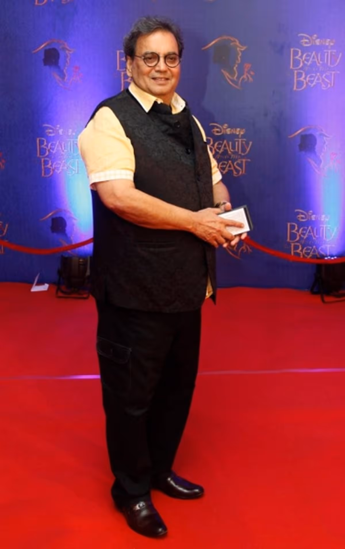 Subhash GhaiTabu at First Look at Star-Studded Red Carpet Opening of Disney's BEAUTY AND THE BEAST in India - Alan Menken, Madhur Bhandarkar and More!