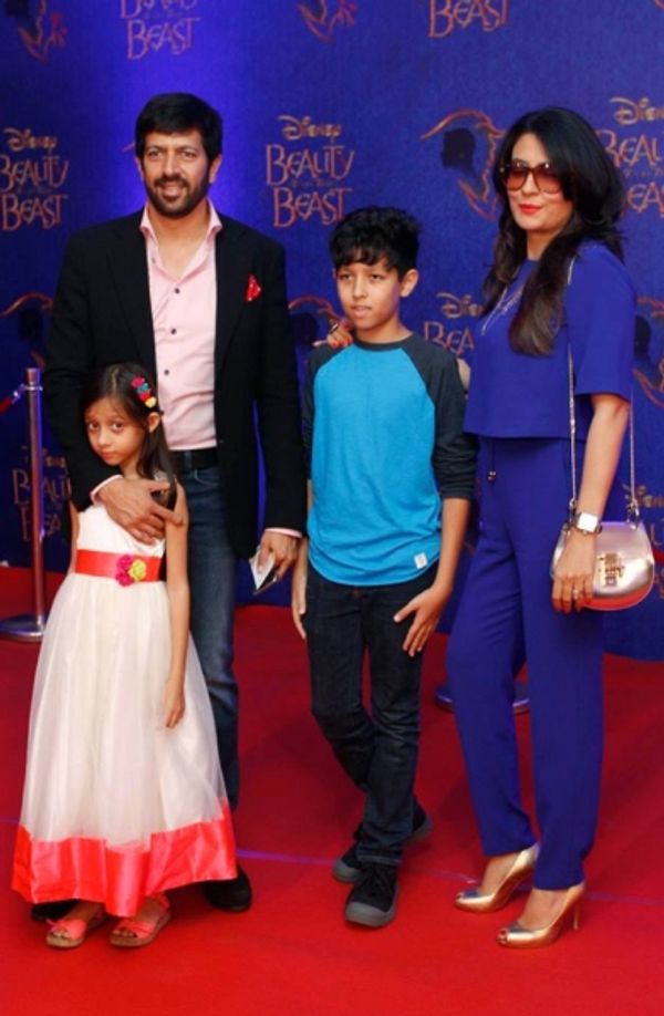 Kabir Khan and Mini Mathur With Kids Photo