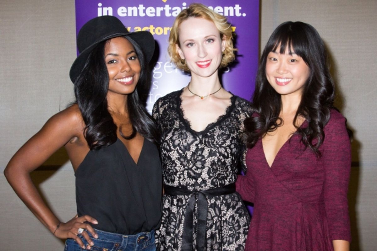 Adrienne Warren, Victoria Mack, Alice Lee at 