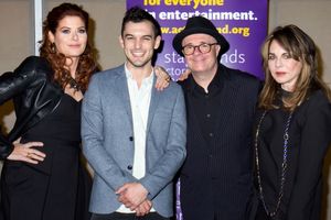 Debra Messing, Wesley Taylor, Nathan Lane, Stockard Channing Photo
