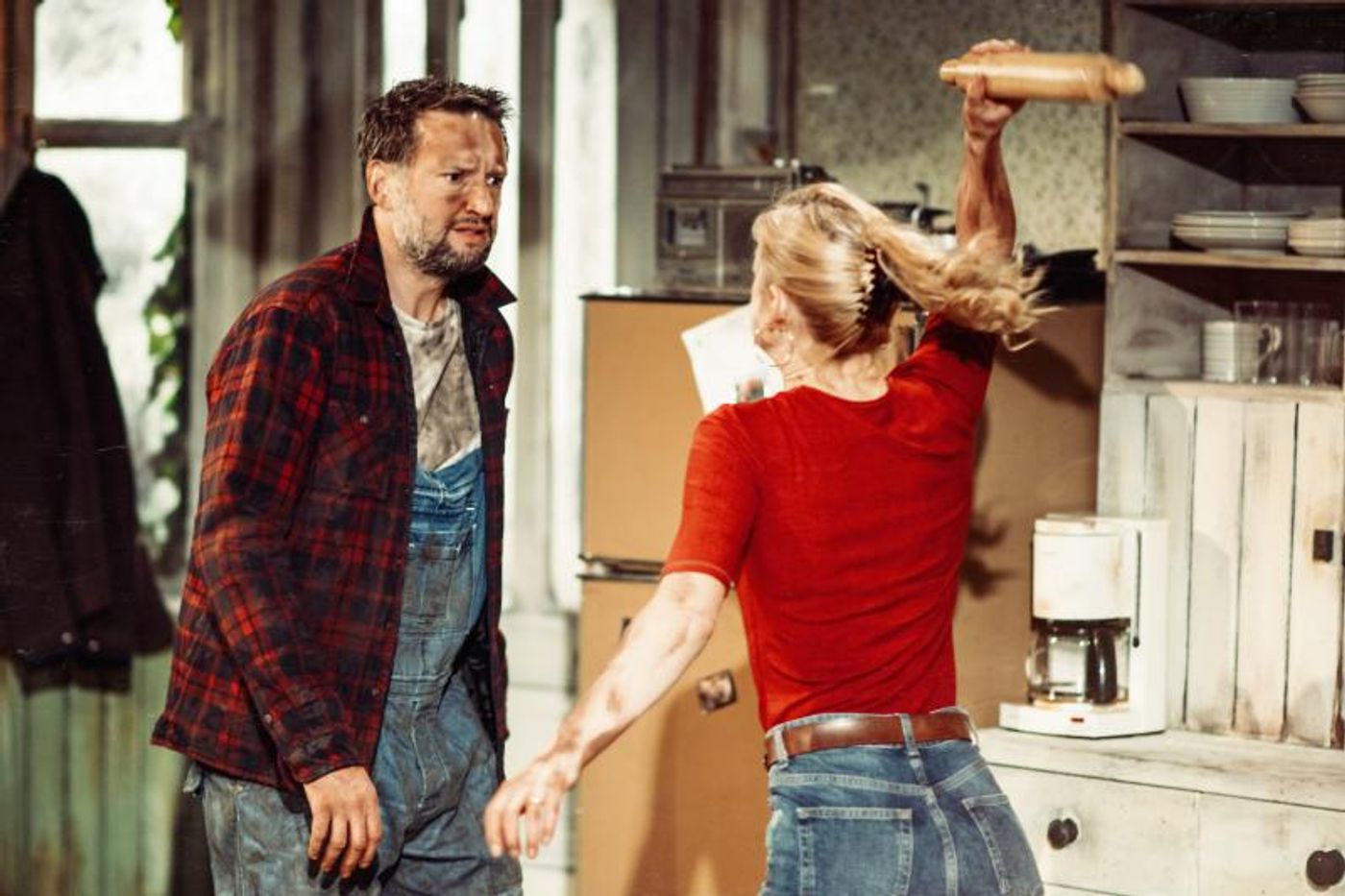 Photo Flash: First Look at Dan Fredenburgh, Erik Odom and More in PIG FARM at the St. James  Image