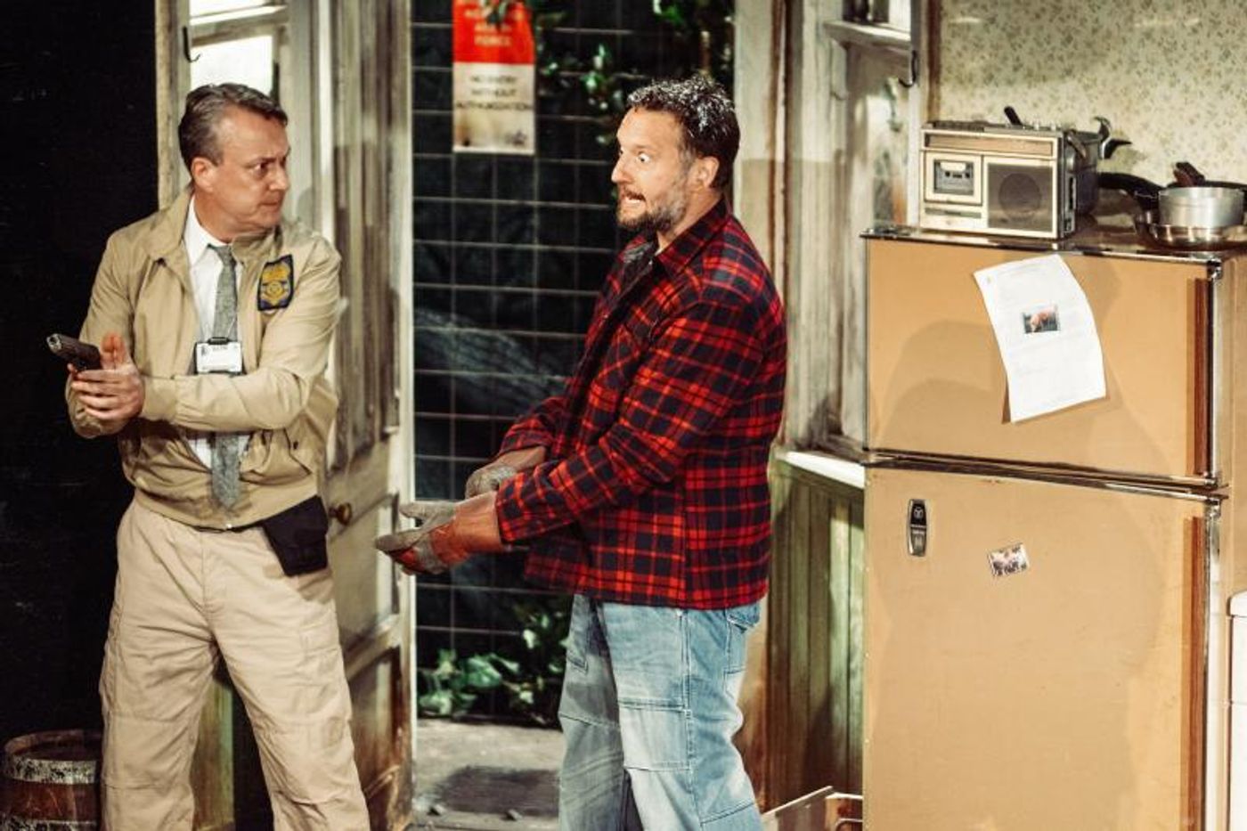 Photo Flash: First Look at Dan Fredenburgh, Erik Odom and More in PIG FARM at the St. James  Image