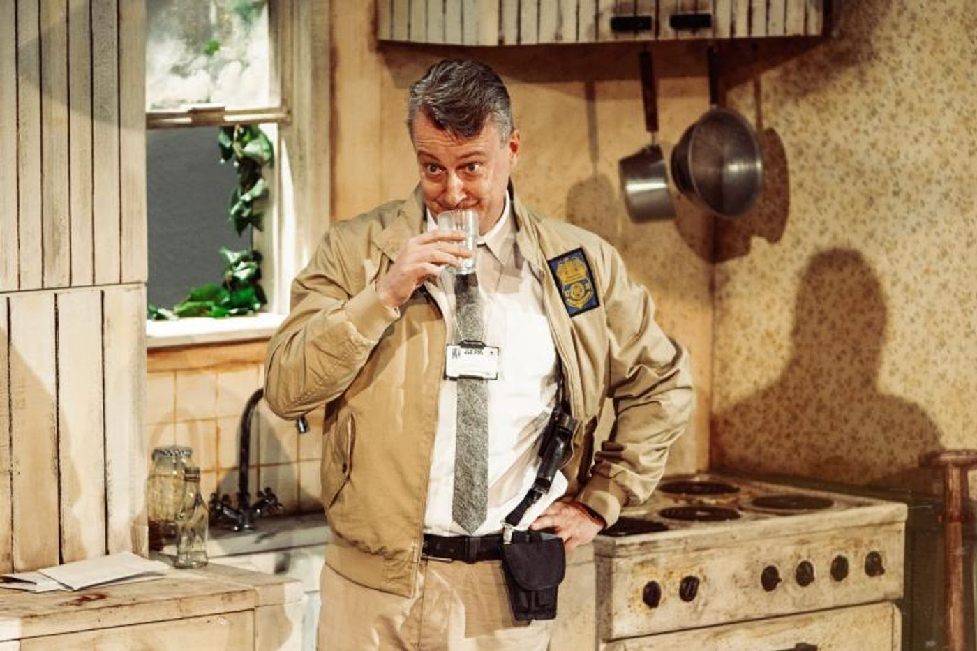 Photo Flash: First Look at Dan Fredenburgh, Erik Odom and More in PIG FARM at the St. James  Image