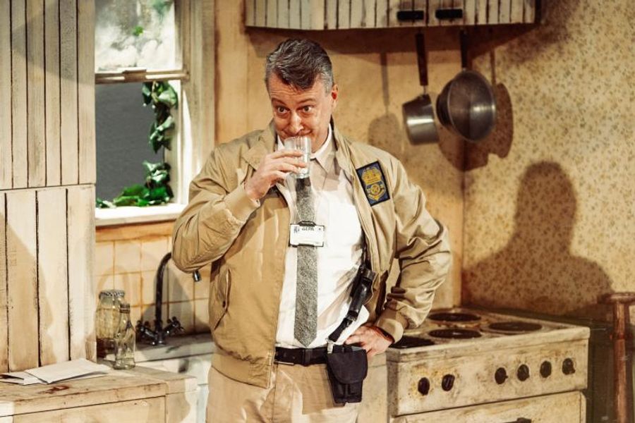Photo Flash: First Look at Dan Fredenburgh, Erik Odom and More in PIG FARM at the St. James  Image