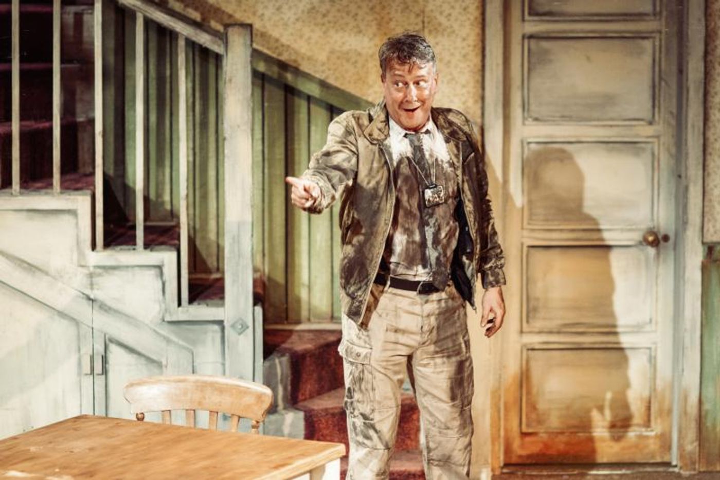 Photo Flash: First Look at Dan Fredenburgh, Erik Odom and More in PIG FARM at the St. James  Image