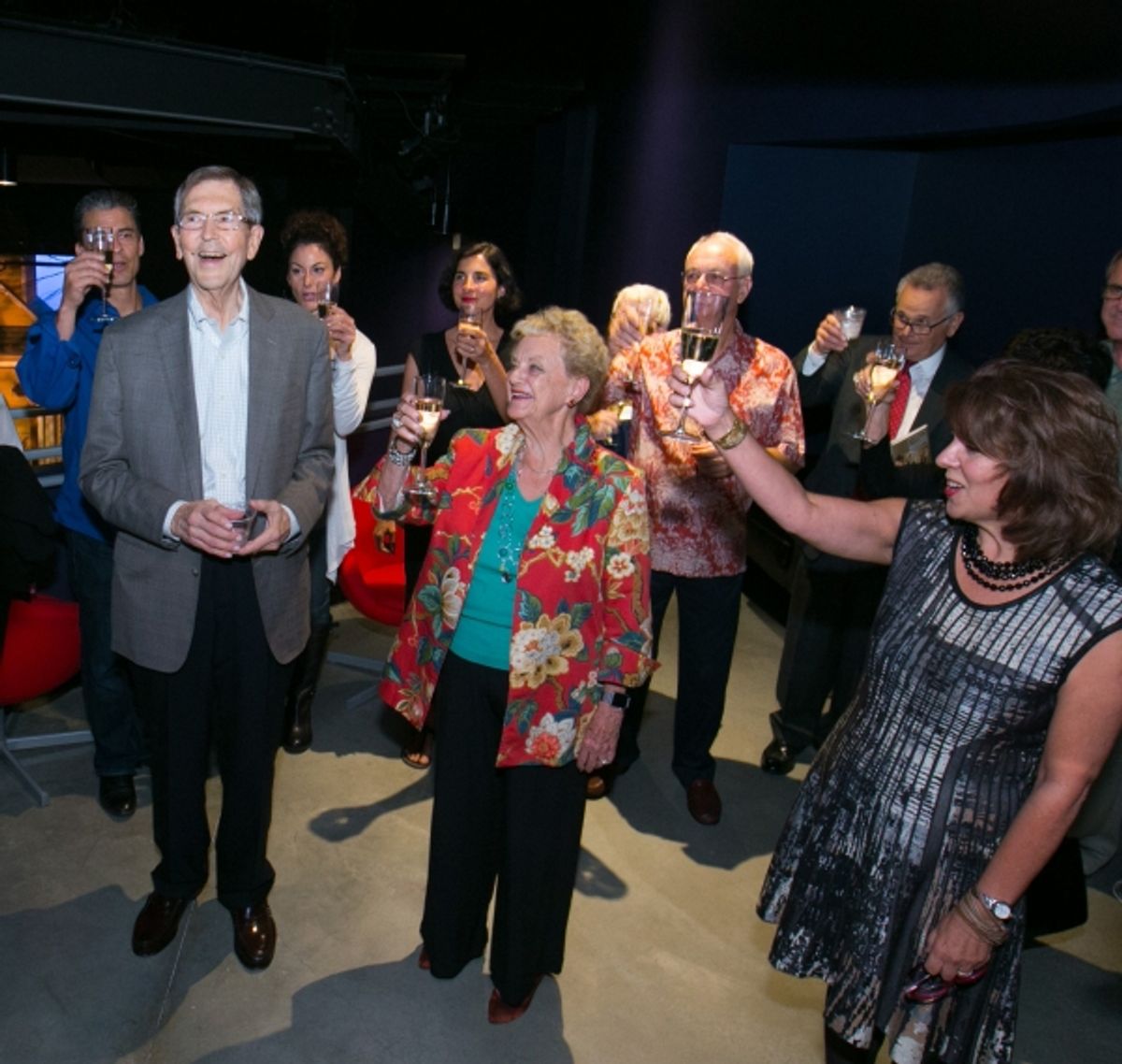 Bill Bogaard, Margaret Sedenquist, and Julia Rodriguez-Elliott at 