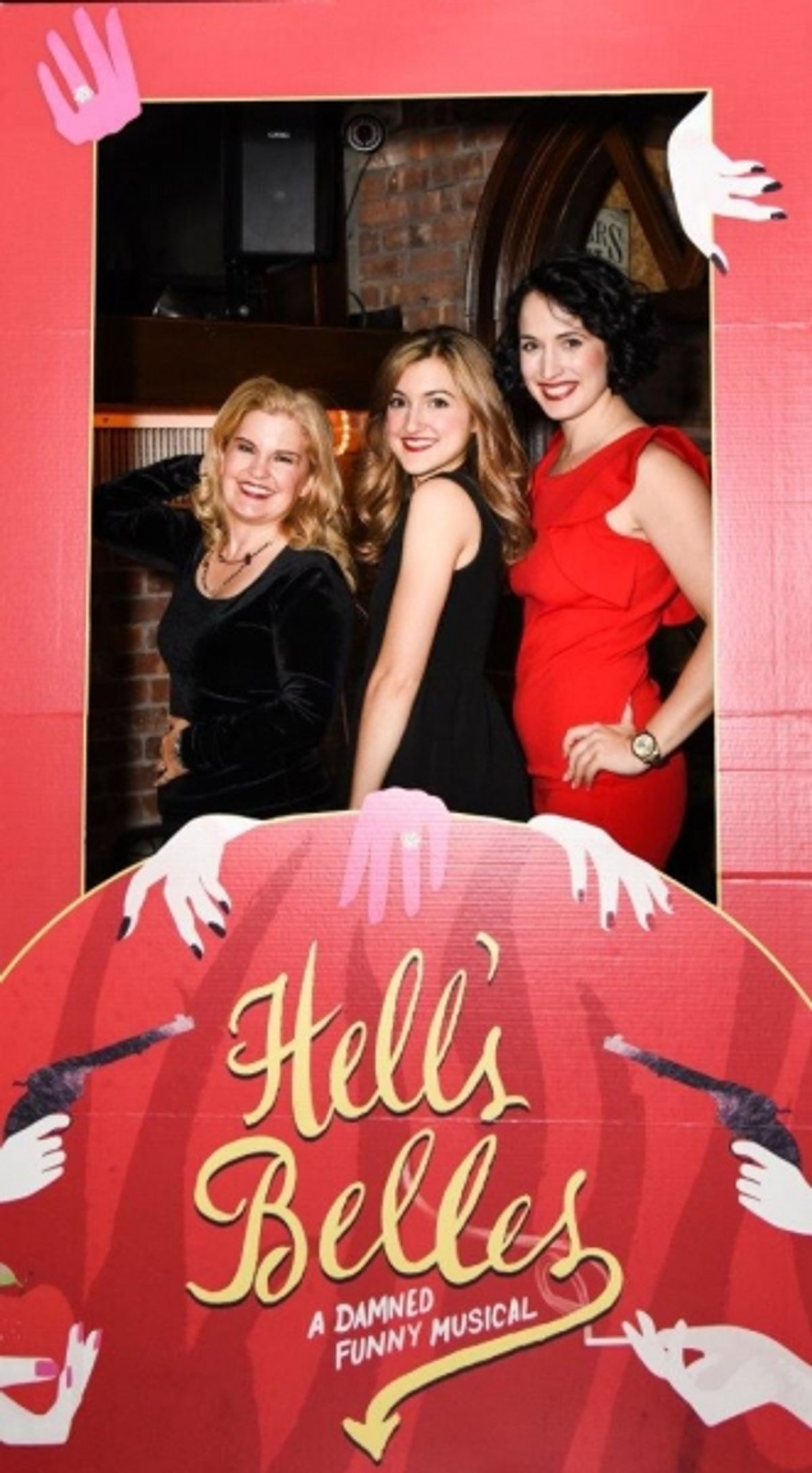 Laura Daniel, Lindsey Brett Carothers, Rachel Erin O'Malley at 