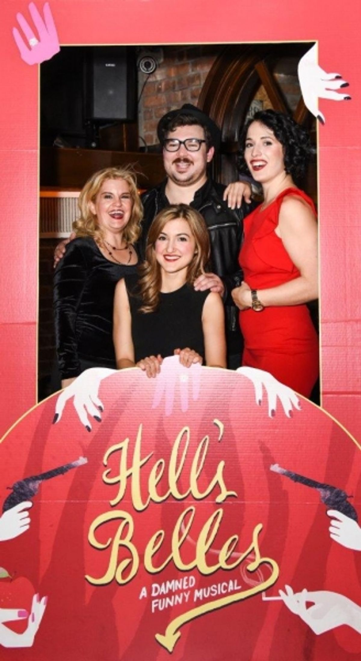 Laura Daniel, Lindsey Brett Carothers, Rachel Erin O'Malley, Matt Wolpe at 