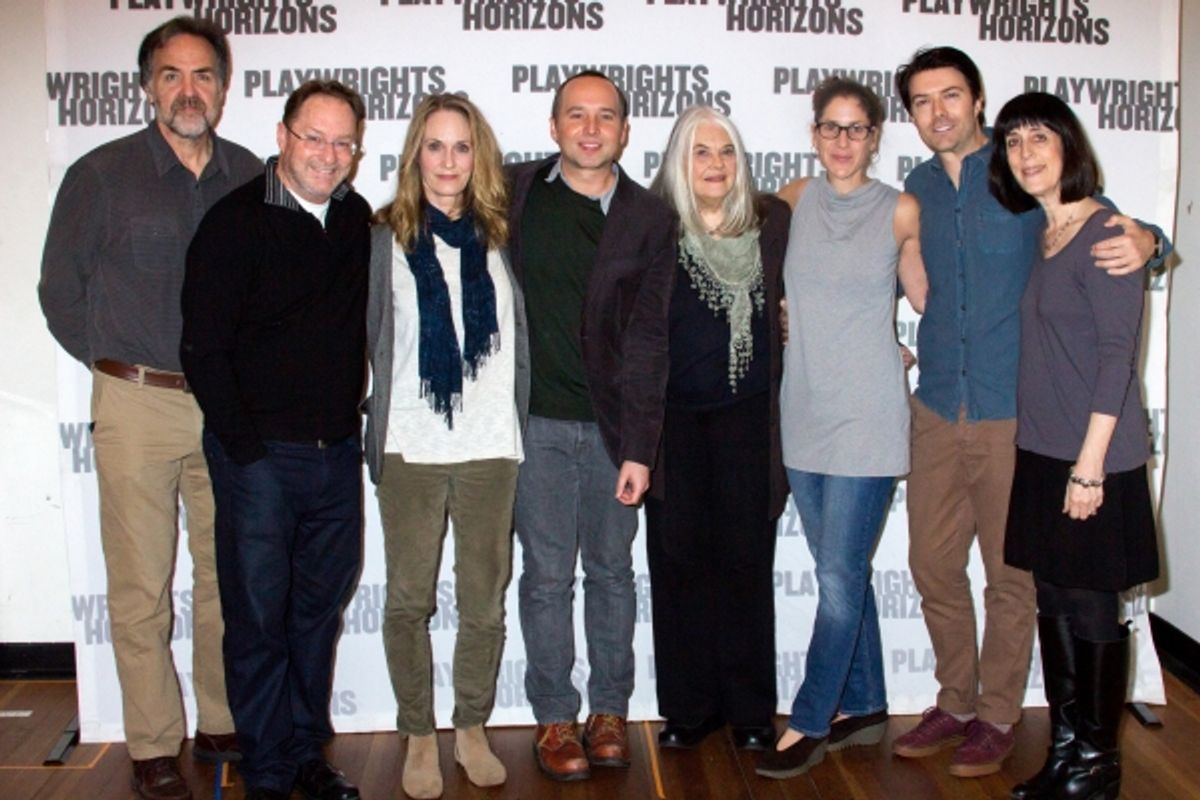 Tim Sanford, Stephen Root, Lisa Emery, Jordan Harrison, Lois Smith, Anne Kauffman, Noah Bean, Leslie Marcus at 