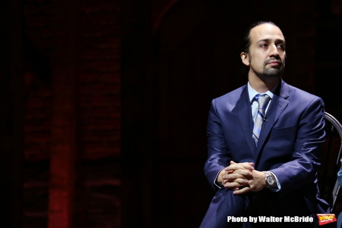 Lin-Manuel Miranda at Lin-Manuel & HAMILTON Team Launch Educational Program for 20,000 Lucky Students!