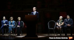''Hamilton'' creator Lin-Manuel Miranda, Executive Director of Gilder Lehrman Lesley Herrmann, producer Jeffrey Seller, Chancellor Carmen Farina and principal Moses Ojeda @ BroadwayWorld ''Hamilton'' creator Lin-Manuel Miranda, Executive Director of Gilder Lehrman Lesley Photo