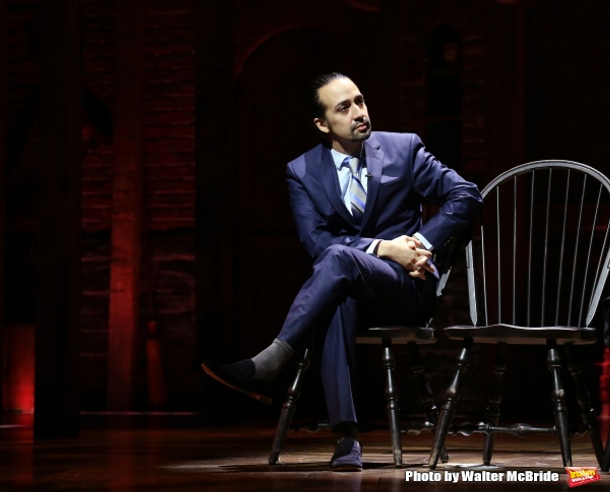 Lin-Manuel Miranda at Lin-Manuel & HAMILTON Team Launch Educational Program for 20,000 Lucky Students!