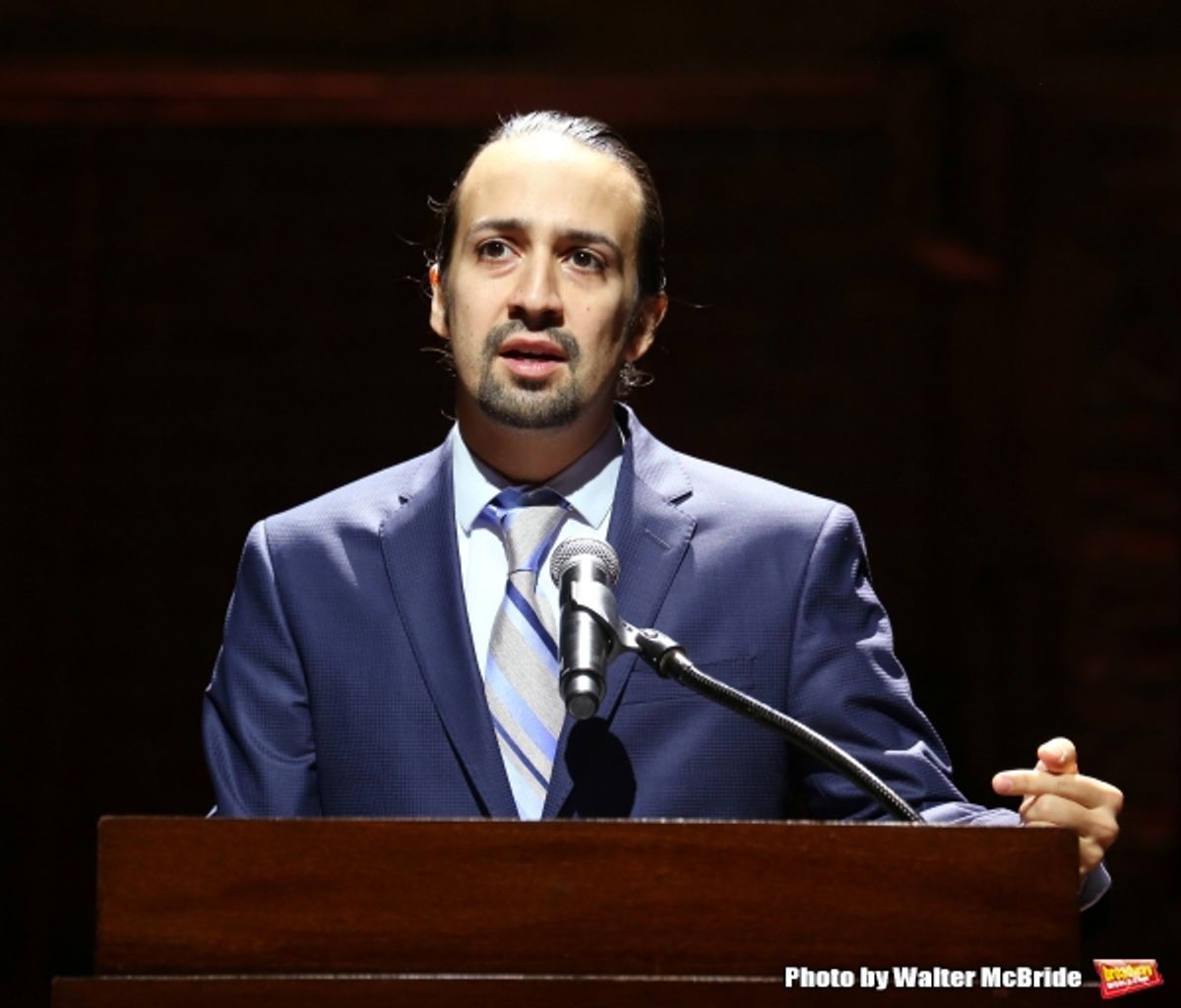 Lin-Manuel Miranda at Lin-Manuel & HAMILTON Team Launch Educational Program for 20,000 Lucky Students!