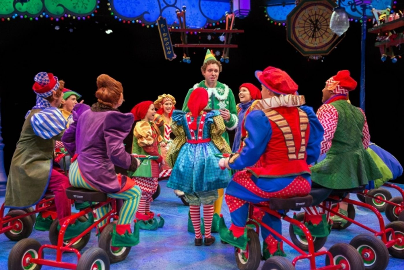Photo Flash: First Look at Alex Goodrich and More in ELF at The Marriott Theatre  Image