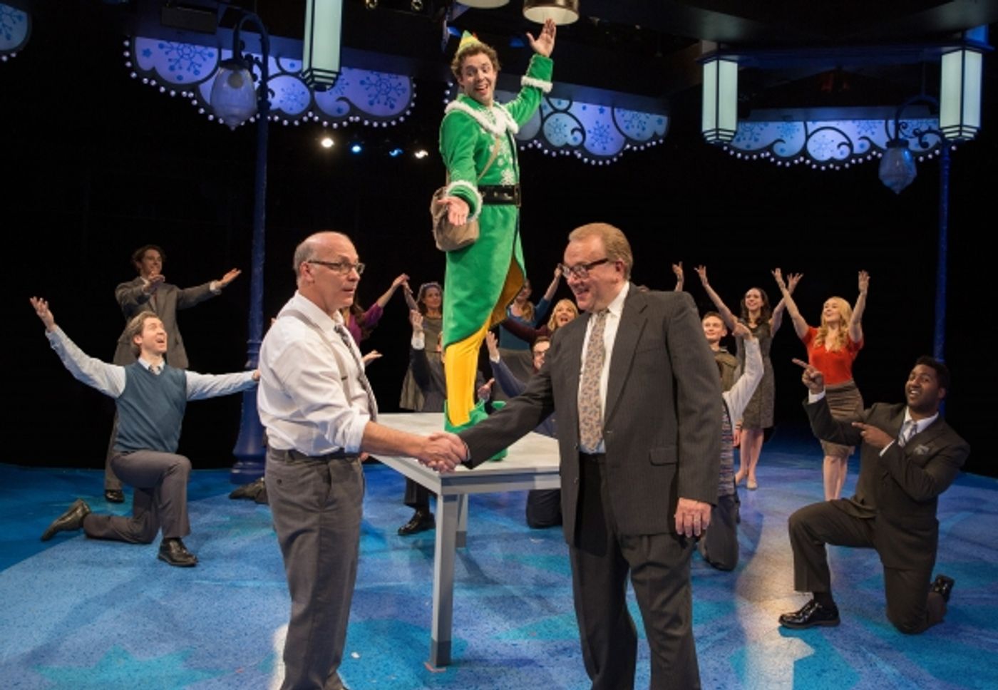 Photo Flash: First Look at Alex Goodrich and More in ELF at The Marriott Theatre  Image