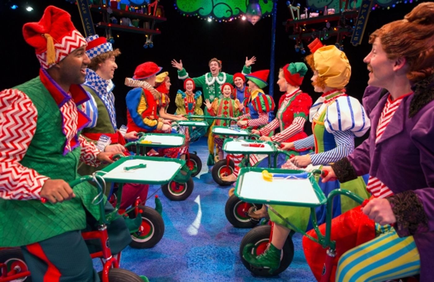 Photo Flash: First Look at Alex Goodrich and More in ELF at The Marriott Theatre  Image