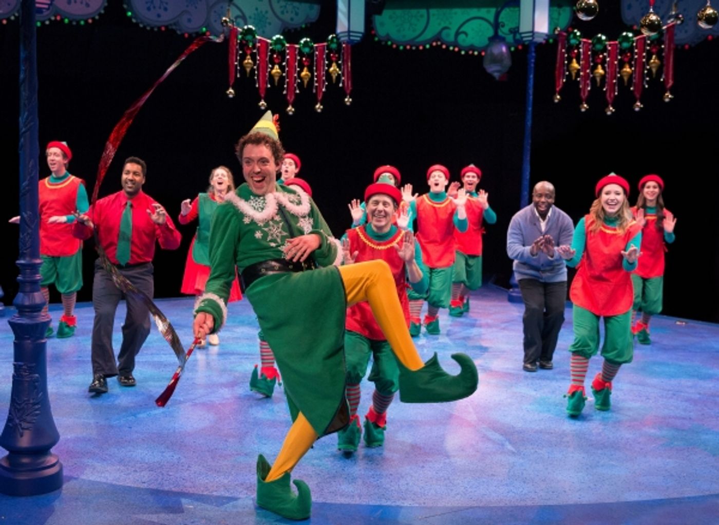 Photo Flash: First Look at Alex Goodrich and More in ELF at The Marriott Theatre  Image