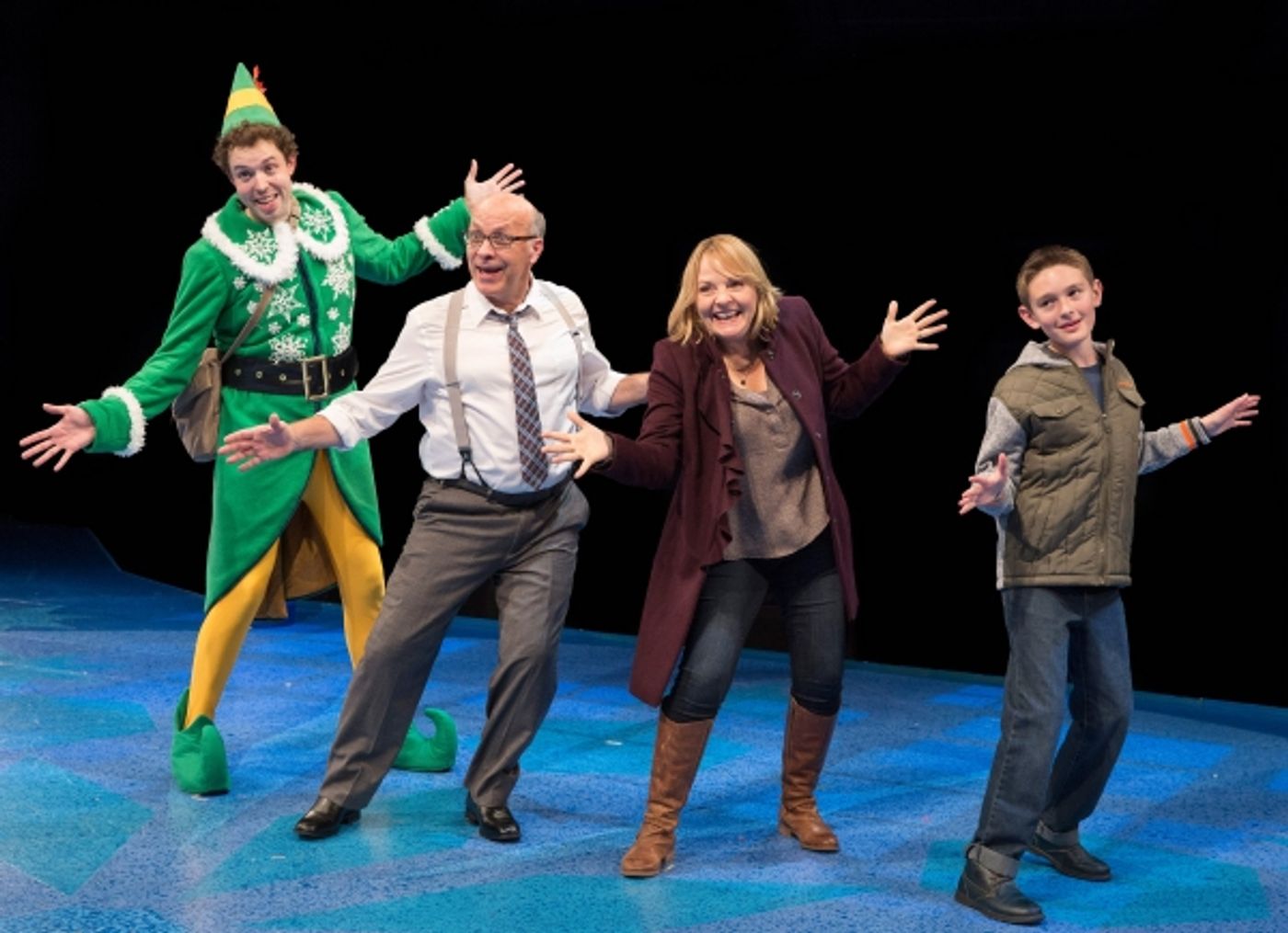 Photo Flash: First Look at Alex Goodrich and More in ELF at The Marriott Theatre  Image