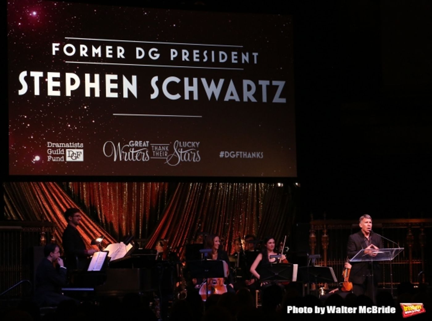 Photo Coverage: Great Writers Thank Their Lucky Stars at the Dramatists Guild Fund Gala!  Image