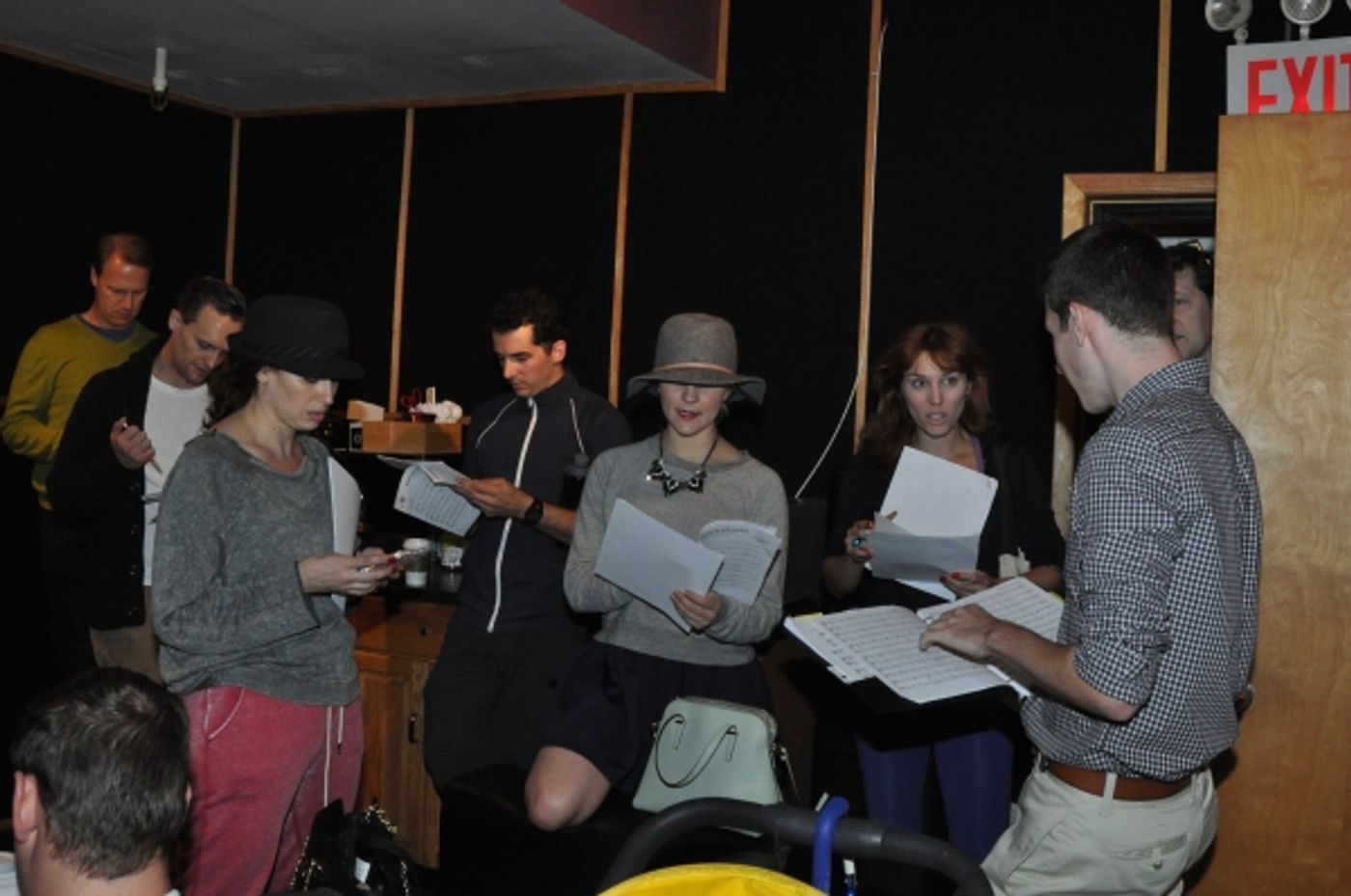 Exclusive Photo Coverage: DAMES AT SEA Company Gets in the Holiday Spirit for Carols For A Cure! Image