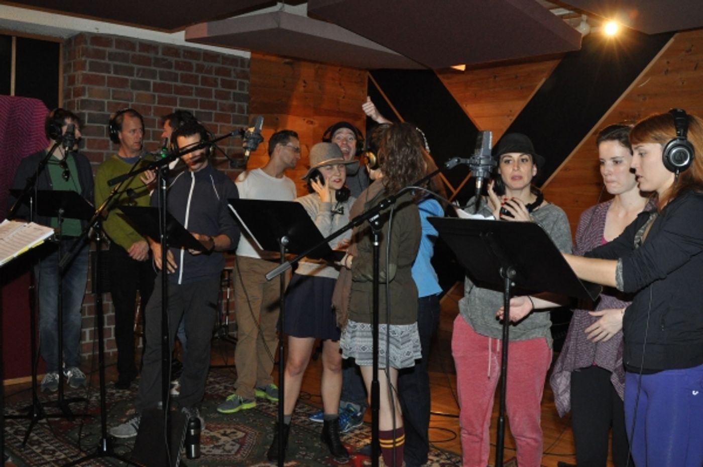 Exclusive Photo Coverage: DAMES AT SEA Company Gets in the Holiday Spirit for Carols For A Cure! Image
