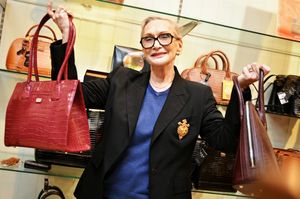 Sian Phillips, star of Wyvern Theatre''s THE IMPORTANCE OF BEING EARNEST, brings a fa Photo