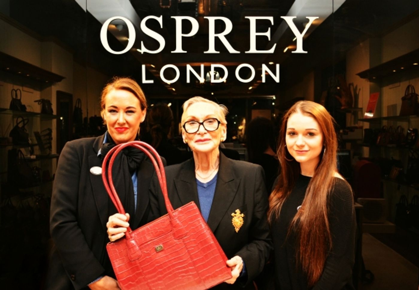 Photo Flash: A Handbag? Wyvern Theatre's THE IMPORTANCE OF BEING EARNEST Star Sian Phillips Visits Swindon Designer Outlet  Image