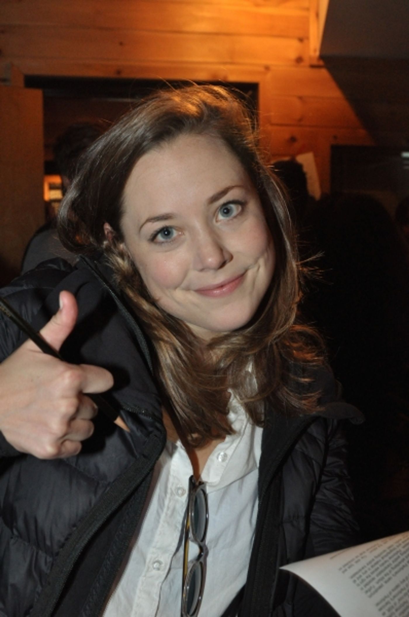 Exclusive Photo Coverage: LES MISERABLES Company Gathers in the Recording Studio for Carols For A Cure! Image