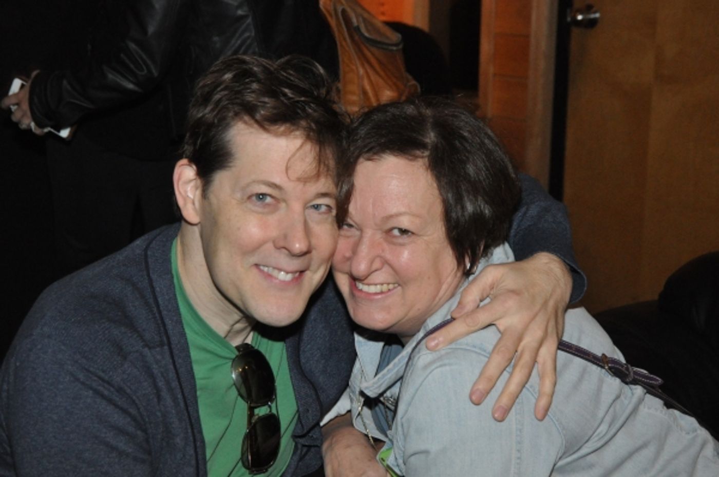 Exclusive Photo Coverage: LES MISERABLES Company Gathers in the Recording Studio for Carols For A Cure! Image