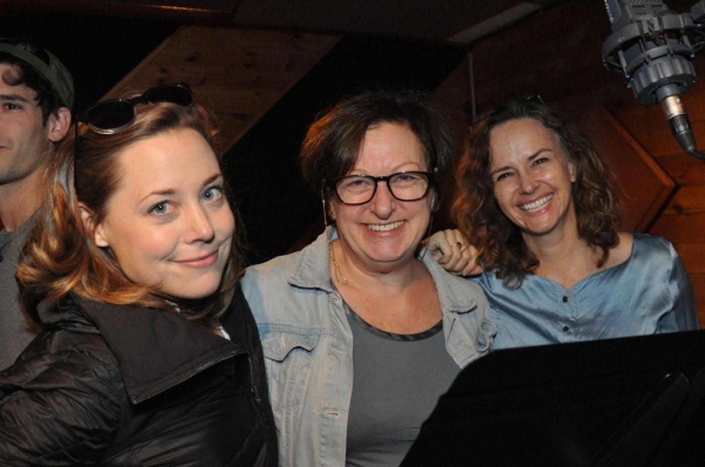 Exclusive Photo Coverage: LES MISERABLES Company Gathers in the Recording Studio for Carols For A Cure! Image