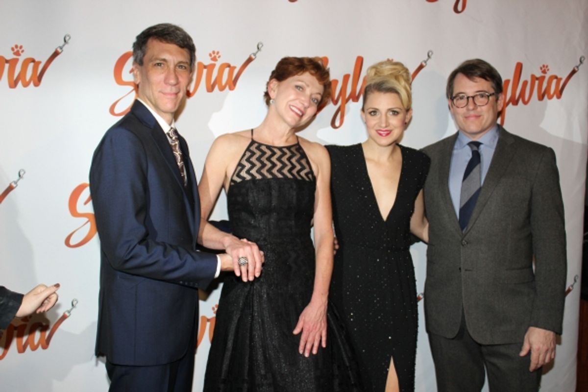 Robert Sella, Julie White, Annaleigh Ashford and Matthew Broderick at 
