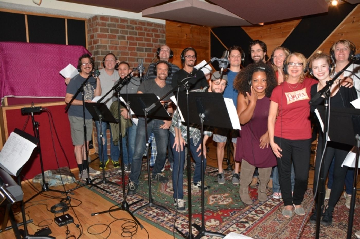 Exclusive Photo Coverage: SOMETHING ROTTEN! Cast Gives Carols For A Cure a Shakespearean Update Image