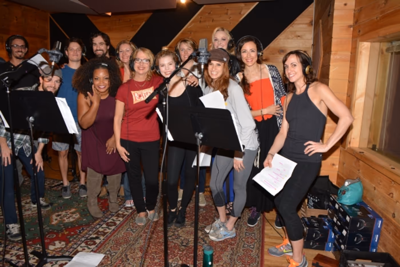 Exclusive Photo Coverage: SOMETHING ROTTEN! Cast Gives Carols For A Cure a Shakespearean Update Image