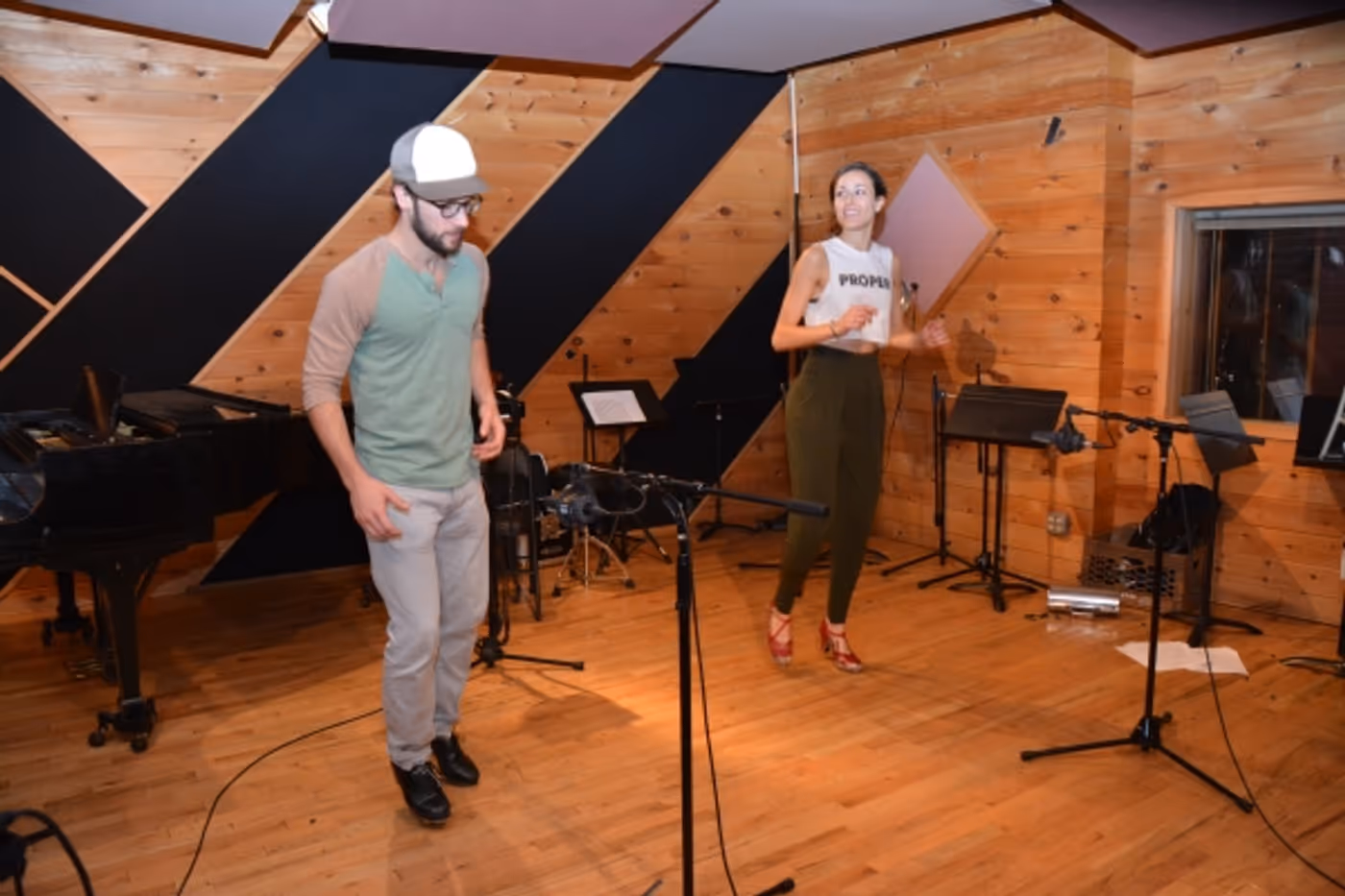 Exclusive Photo Coverage: SOMETHING ROTTEN! Cast Gives Carols For A Cure a Shakespearean Update Image