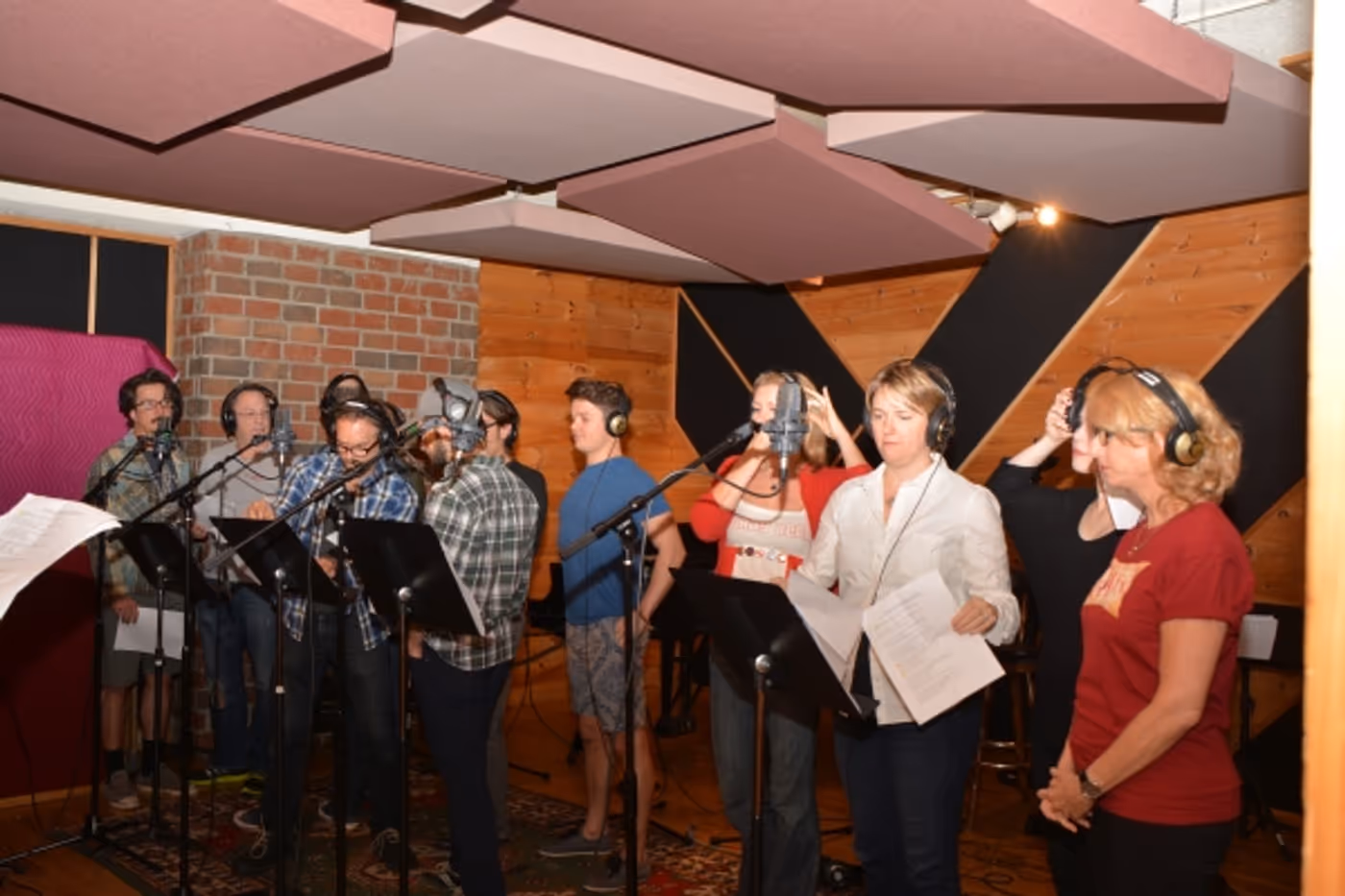 Exclusive Photo Coverage: SOMETHING ROTTEN! Cast Gives Carols For A Cure a Shakespearean Update Image