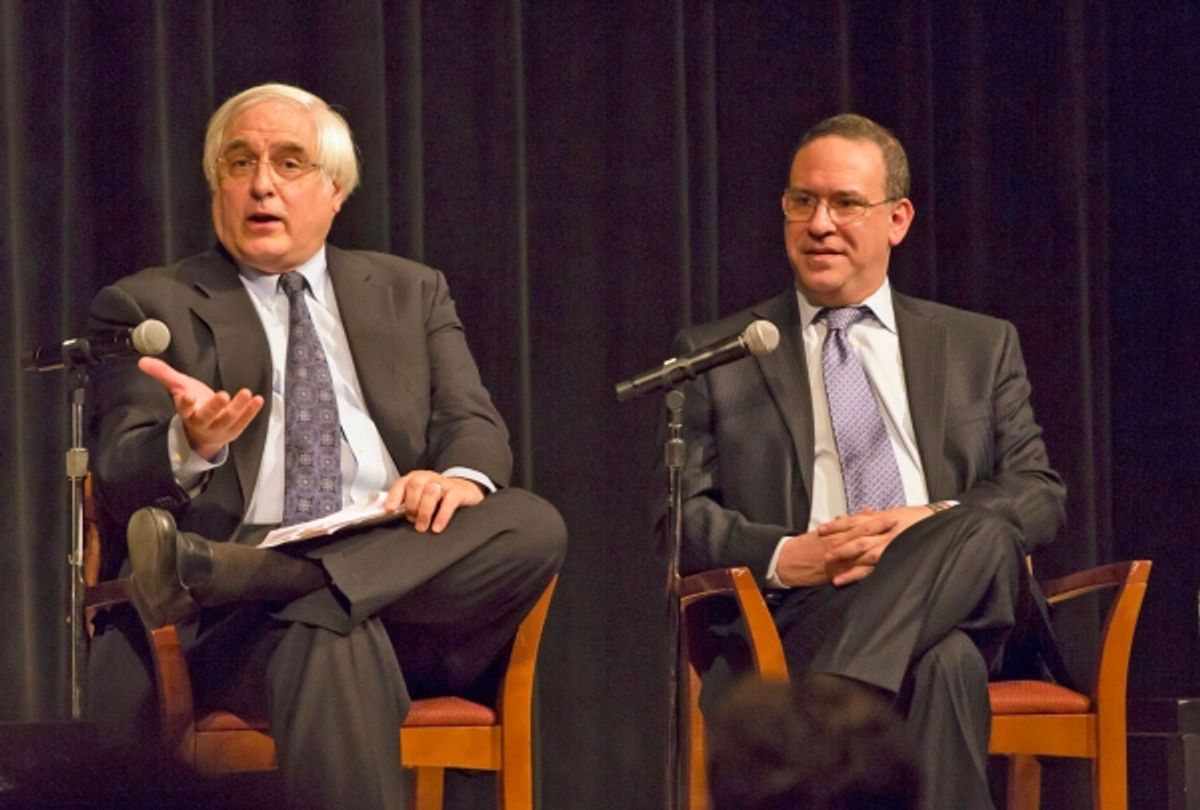 Bruce Johnson, Howard Sherman at 