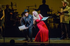 Andy Karl and Megan Hilty Photo