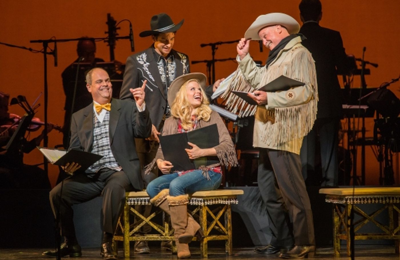 Photo Flash: They Say It's Wonderful- First Look at Megan Hilty & More in ANNIE GET YOUR GUN!  Image